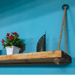 etagère avec corde