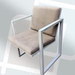 Chaise Tokyo Tissu