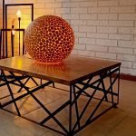 Table basse improvisation