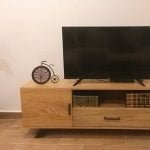 meuble tv chene