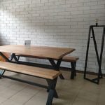 TABLE CUISINE AVEC BANC