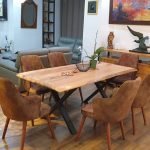 TABLE CORDOBA BOIS METAL