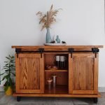 buffet lee bois chene avec portes fabriqué en nos ateliers en Algérie