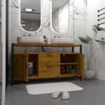 meuble sdb fabriqué en nos ateliers LOUNGA ALGERIE