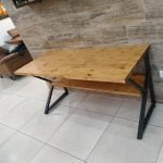 Bureau-bois-metal-fratello