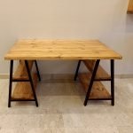 Bureau-bois-metal-industriel-hetre