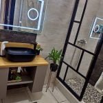 meuble sdb bois hetre