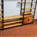 Meuble télé bibliothèque industrielle fabriqué en nos ateliers en Algérie