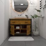 meuble sdb fabriqué en nos ateliers en Algérie