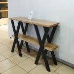 console cordoba bois et metal