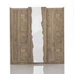 Armoire dressing PUZZLE live edge fabriqué en Algérie