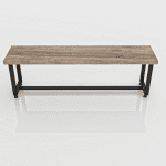 Banc fabriqué en nos ateliers en Algérie