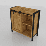 buffet fabriqué en bois et en métal en Algerie