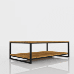 table basse industrielle moderne